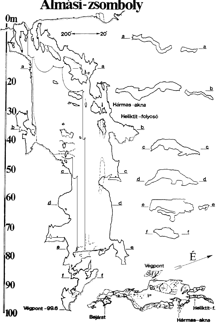 Almási-zsomboly térképe