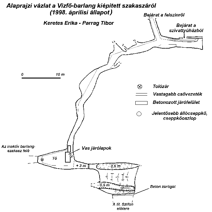 Orfűi Vízfőforrás barlangja - kiépített szakasz