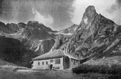 Zöld-tavi-menedékház 1934-ben